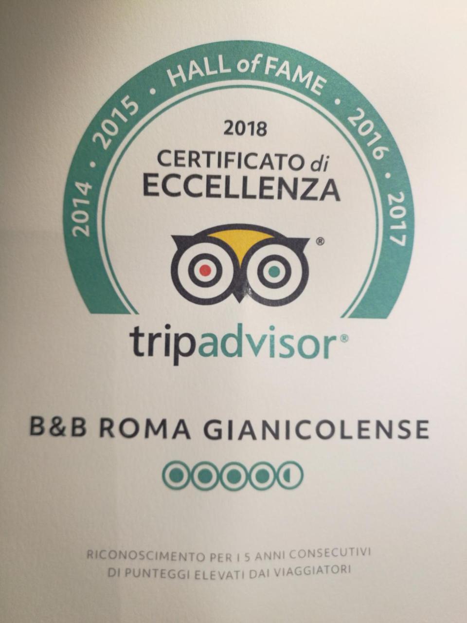 Roma Gianicolense Bed & Breakfast Exterior photo